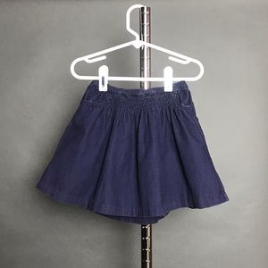 Mini Boden Corduroy Skirt in Navy